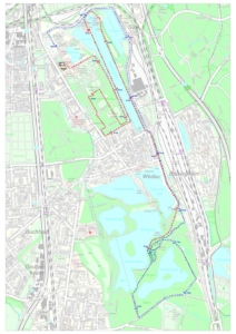 Winterlaufserie Strecke Halbmarathon