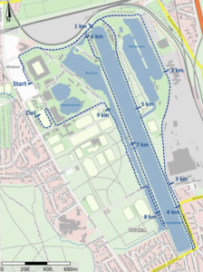 Winterlaufserie Strecke 10 km